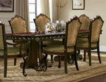 Patti Brown Wood Dining Table (Oversized)