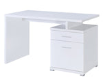 Gurutze White Wood Office Desk