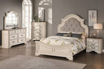 Moerani White Wood Frame Dresser Mirror