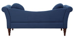 Adira Blue Fabric Tufted Settee