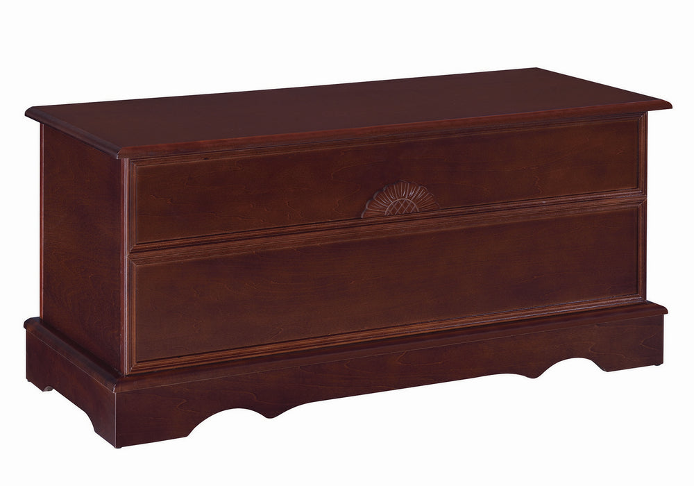 Aitor Warm Brown Wood Cedar Chest