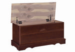 Aitor Warm Brown Wood Cedar Chest