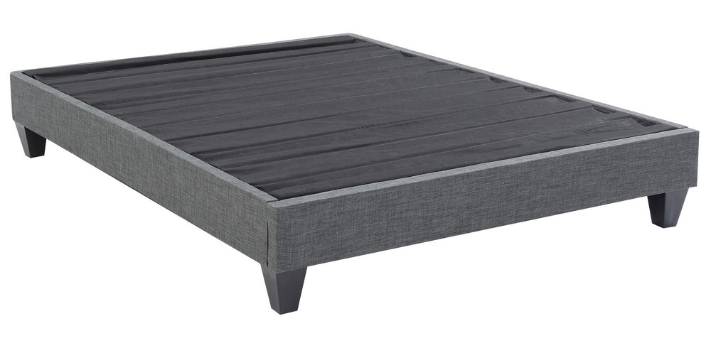 Alexia Grey Fabric Full Platform Bed