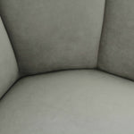 Allora Contemporary Grey Velvet Accent Chair