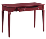 Alsen Red Wood Writing Desk with Drawer