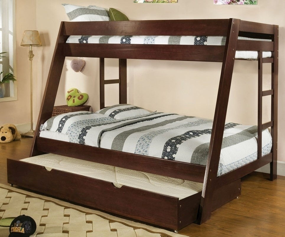 Arizona Twin/Full Bunk Bed w/Trundle/Drawers