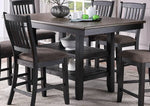 Artemis Dark Coffee Wood Counter Height Table