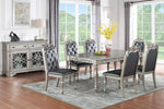 Astraea Silver Wood Dining Table