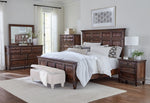 Avenue 5-Pc Burnished Brown Cal King Bedroom Set (Oversized)