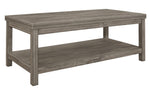 Bainbridge 3-Pc Weathered Gray Wood Table Set