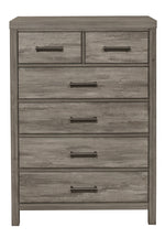 Bainbridge Weathered Gray Wood 6-Drawer Chest