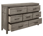 Bainbridge Weathered Gray Wood 7-Drawer Dresser