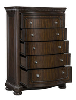 Beddington Dark Cherry Wood Chest