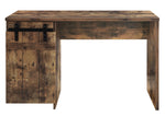 Bellarose Rustic Oak Wood/Metal Writing Desk