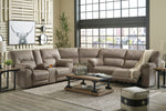 Cavalcade Manual Recliner Sectional (Oversized)