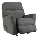 Maier Charcoal Fabric Manual Rocker Recliner