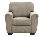 McCluer Mocha Fabric Chair