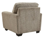 McCluer Mocha Fabric Chair