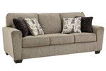 McCluer Mocha Fabric Sofa