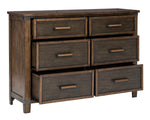 Wyattfield Two-Tone Wood 6-Drawer Dresser