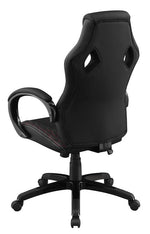 Braelynn Black Leatherette Adjustable Office Chair