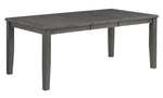 Britney Grey Wood Extendable Dining Table