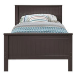 Bungalow Chocolate Wood Twin Bed