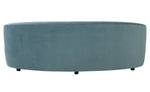 Cannellini Bluestone Velvet Sofa (Oversized)