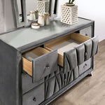 Carissa Gray Fabric Upholstered Dresser