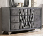 Carissa Gray Fabric Upholstered Dresser