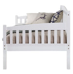 Caryn White Finish Wood Twin Daybed