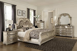 Cavalier Silver Wood Cal King Bed (Oversized)