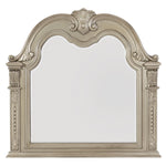 Cavalier Silver Wood Dresser Mirror