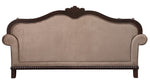 Chateau De Ville Tan & Brown Fabric Sofa (Oversized)