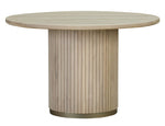 Chelsea Natural Oak Wood Round Dining Table