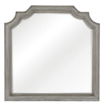 Colchester Driftwood Gray Wood Dresser Mirror