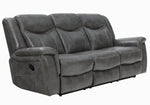 Conrad 2-Pc Breathable Leatherette Manual Recliner Sofa Set