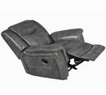 Conrad 3-Pc Breathable Leatherette Manual Recliner Sofa Set