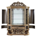 Constantine Brown & Gold Wood Curio