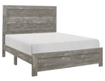 Corbin Gray Wood Full Bed