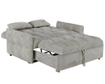 Cotswold Beige Chenille Sleeper Sofa Bed