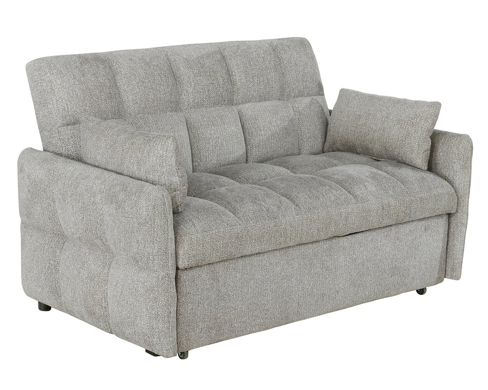 Cotswold Beige Chenille Sleeper Sofa Bed