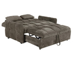 Cotswold Brown Chenille Sleeper Sofa Bed