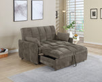 Cotswold Brown Chenille Sleeper Sofa Bed