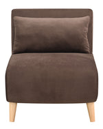 Dane Brown Fabric Convertible Chair