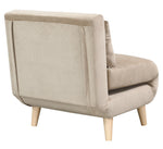 Dane Sand Fabric Convertible Chair