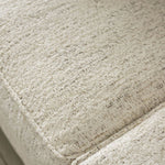 Delgada Beige Chenille Sofa (Oversized)