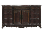 Deryn Park Cherry Wood 9-Drawer Dresser