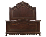 Deryn Park Cherry Wood Cal King Sleigh Bed