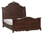 Deryn Park Cherry Wood Cal King Sleigh Bed